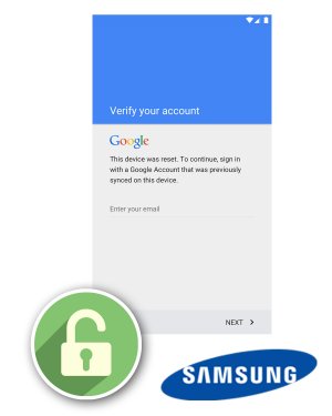 Samsung FRP Unlock or Google Account Lock Removal