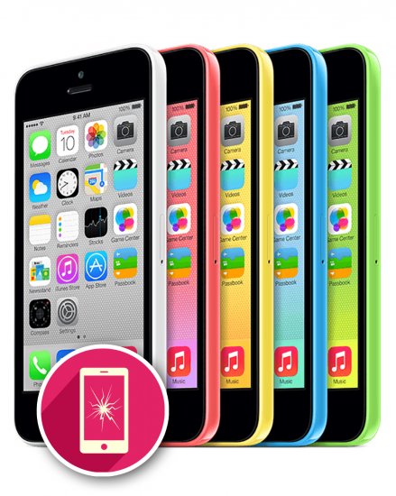 Apple iPhone 5C LCD Screen Repair - Click Image to Close